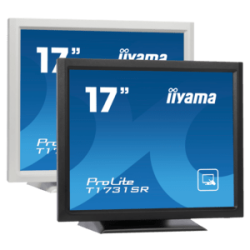 iiyama ProLite T17XX, 43,2 cm (17''), capacitif projeté, 10 pts, en kit (USB), noir (T1732MSC-B1S)