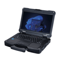 Panasonic TOUGHBOOK 40, 35,5 cm (14''), Full HD, disposition UK, USB, USB-C, BT (5.1), Ethernet, WiFi, SSD, Win. 11 Pro, noir