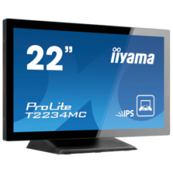 iiyama ProLite T2254MSC-B1AG, 54,6 cm (21,5''), capacitif projeté, 10 pts, Full HD, noir