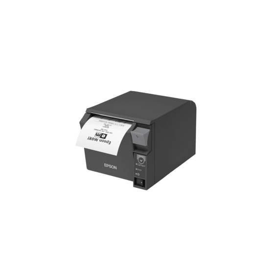 Epson TM-T70II, USB, Ethernet, noir