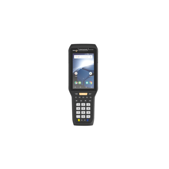 Datalogic Skorpio X5, 1D, imageur, BT, WiFi, NFC, num. fonct., pistolet, GMS, batt. étendue, Android