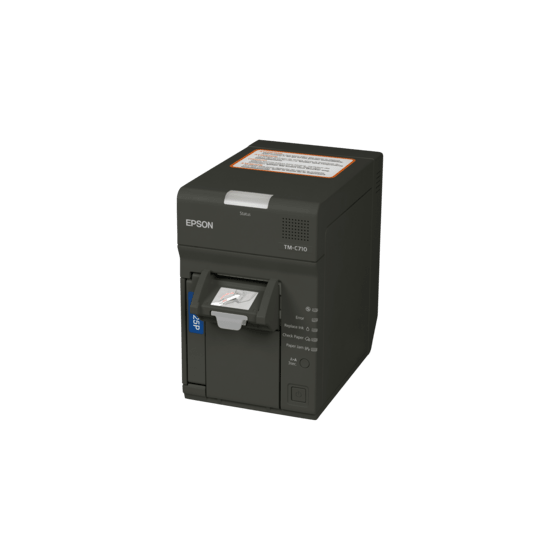 Epson TM-C710, USB, Ethernet, gris