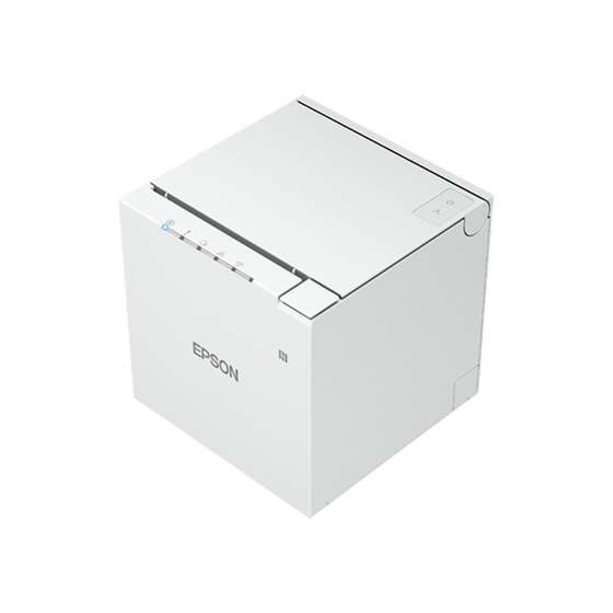 Epson TM-m30III, USB, USB-C, BT, Ethernet, WiFi, câble EU, massicot, blanc