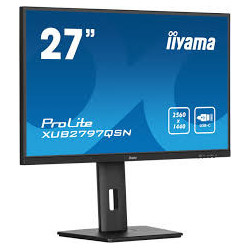 iiyama ProLite XUB2797QSN-B1, 68,6 cm (27''), USB, USB-C, Ethernet, en kit (USB), noir