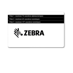 500 x Cartes magnétique Zebra Premier Plus