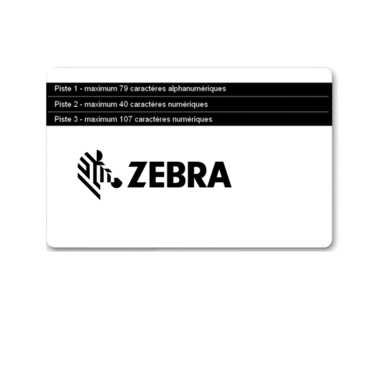 500 x Cartes magnétique Zebra Premier Plus