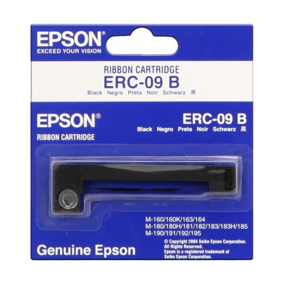 Epson ERC 09B, ruban couleur, noir