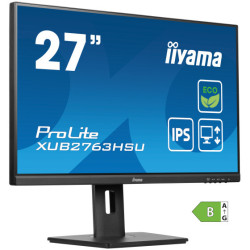 iiyama ProLite XUB27, Energy Class B, 68,6 cm (27''), Full HD, USB, en kit (USB), noir