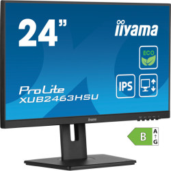 iiyama ProLite XUB24, Energy Class B, Full HD, USB, en kit (USB), noir