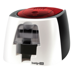 Evolis Badgy200, 1 face, 12 pts/mm (300 dpi), USB