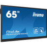 iiyama ProLite TE6512MIS-B3AG , 165 cm (65''), PureTouch-IR, 4K, USB, USB-C, Ethernet, WiFi, en kit (USB), noir