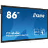 iiyama TE8614MIS-B2AG, 24/7, Google EDLA, 217,4 cm (85,6''), PureTouch-IR, 4K, USB, USB-C, RS232, Ethernet, WiFi, Android, USB