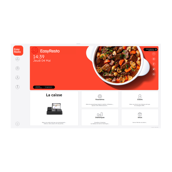 EasyResto, Logiciel des métiers de la restauration