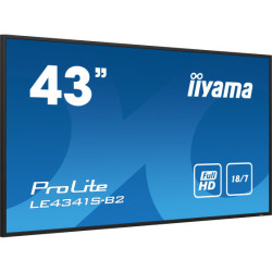 iiyama ProLite, 54,6 cm (21,5''), Capacitif projeté, 10 TP, Full HD, USB, BT,Ethernet,Wi-Fi, eMMC, Android, GMS, noir