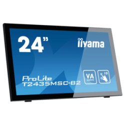 iiyama ProLite T2454MSC-B1AG, 60cm (23,6''), capacitif projeté, 10 pts, Full HD, noir