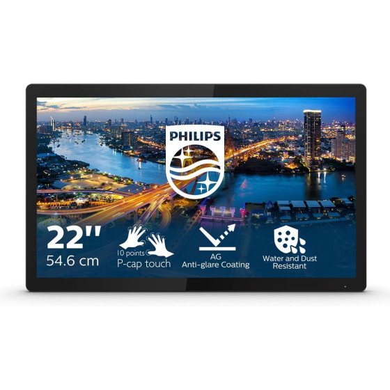 Ecran Tactile 21.5 pouces Philips Smooth touch