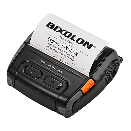 Modèle Bixolon SPP-R410, imprimante mobile longue autonomie