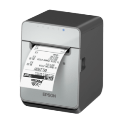 Epson TM-L100, 8 pts/mm (203 dpi), massicot, linerless, USB, Lightning, Ethernet, noir