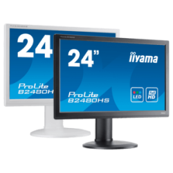 iiyama ProLite XUB24/XB24/B24, 63,4cm (25'), USB, en kit (USB), noir