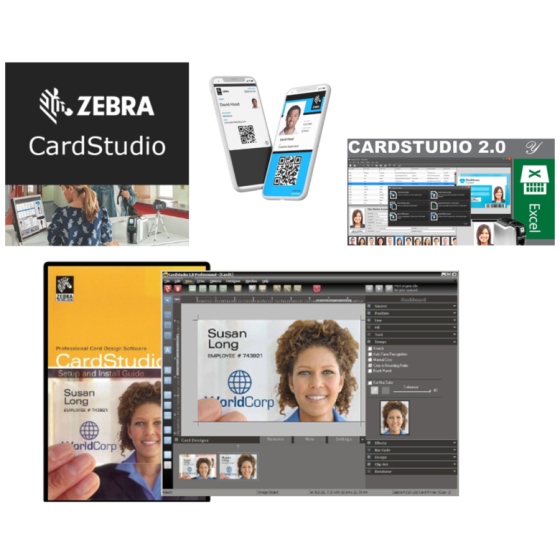 Tous les Logiciels de carte Zebra CardStudio 2.0