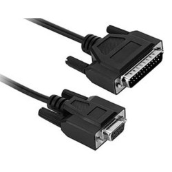 USB câble (A/B), 2m, noir