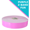 4 x rouleaux Zebra Z-Band Fun, violet