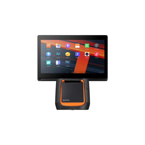 Sunmi T2s, 39,6 cm (15,6''), Android, noir, orange