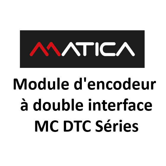 Module d'encodeur à double interface pour MC110