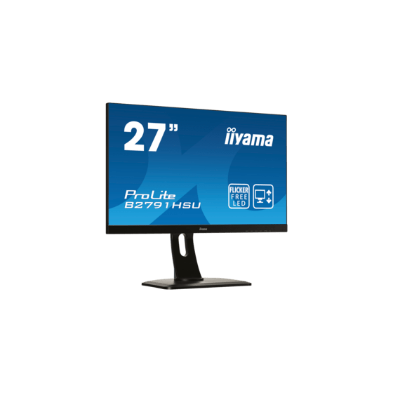 iiyama ProLite XUB27/XB27/B27, 68,6 cm (27''), 4K, USB, en kit (USB), noir (XUB2792UHSU-B5)