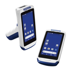 Datalogic Joya Touch 22, 2D, USB-C, BT, WiFi, NFC, pistolet, GMS, bleu, gris, Android (911400005)