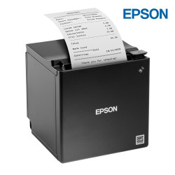 Epson TM-m30III, USB, USB-C, BT, Ethernet, WiFi, câble EU, agréé Uber Eats, noir