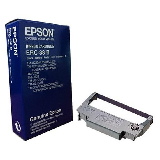 Epson ERC 38, ruban couleur, noir