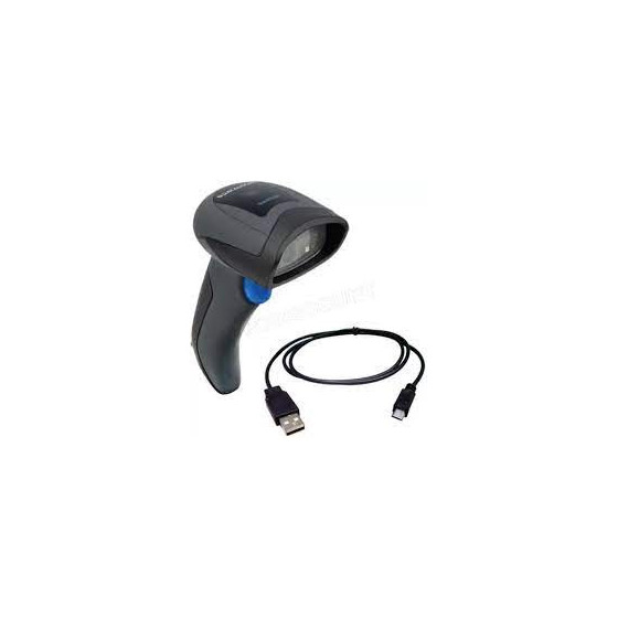 Datalogic QuickScan I QBT2101, BT, 1D, BT, multi-IF, en kit (USB), noir