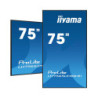 iiyama ProLite IDS, 24/7, 4K, USB, RS232, Ethernet, WiFi, Android, en kit (RS232), noir (LH7565UHSB-B1)