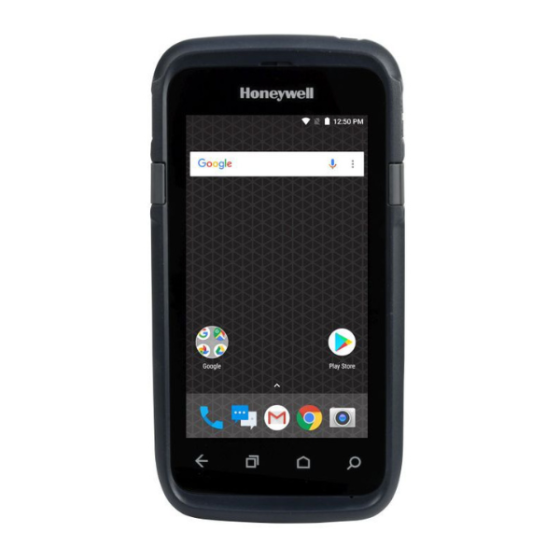 Modèle CT60 d'Honeywell, Terminal mobile portable