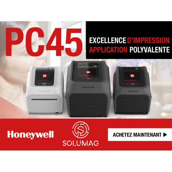 Modèle Honeywell PC45, Imprimante thermique directe et transfert thermique