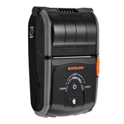 Modèle Bixolon SPP-R200III PLUS, une imprimante d'étiquettes mobile.