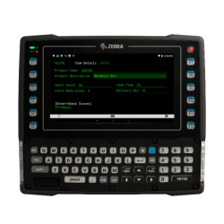 Modèle Zebra VC8300, nouveau terminal embarqué