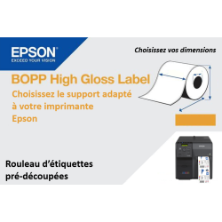 Étiquettes pré-découpées High Gloss