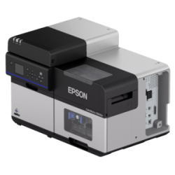 Epson ColorWorks C8000, massicot, écran, USB, Ethernet, en kit (USB), noir, gris