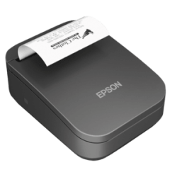 Epson TM-P80II, 8 pts/mm (203 dpi), massicot, USB-C, BT, inclus : clip ceinture, batterie