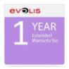 Extension de garantie Evolis, 1 an (EWBD212SD)