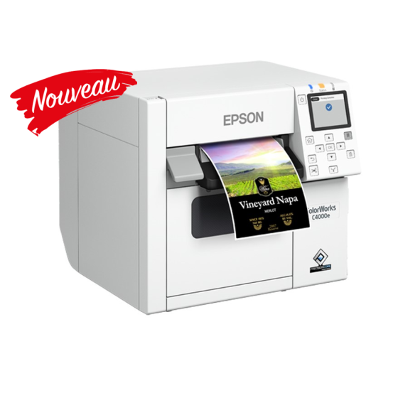 Modèle Epson ColorWorks C4000 , Imprimante étiquettes couleur